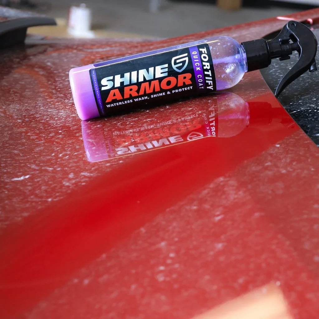 🚗✨ Spray Céramique SHINE ARMOR 125 ml – Brillance Effet Miroir & Protection Hydrophobe Instantanée 💧🛡️