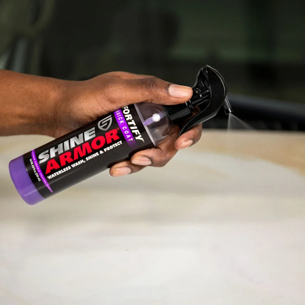 🚗✨ Spray Céramique SHINE ARMOR 125 ml – Brillance Effet Miroir & Protection Hydrophobe Instantanée 💧🛡️