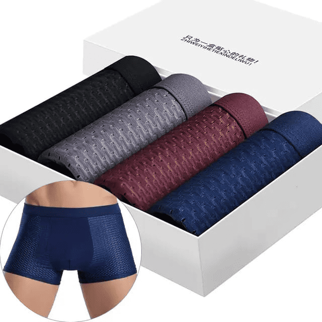 Boxer en fibre de Bambou ❄️🩲✨
